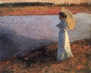 Woman by the Water Bela Ivanyi-Grunwald